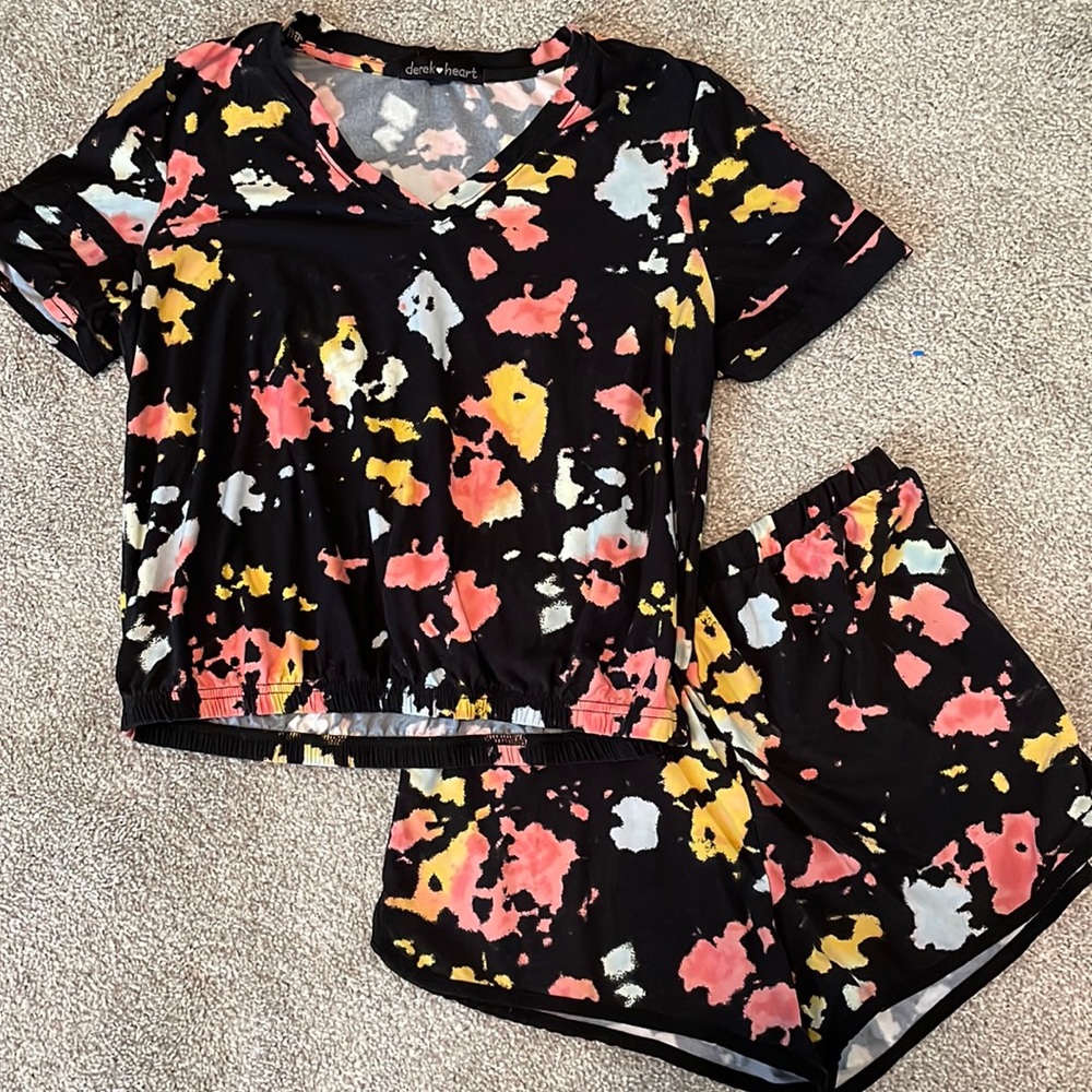 Derek Heart Pajama Set